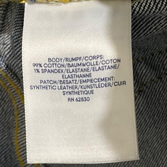 Lands End Square Rigger Straight Fit Mens Jeans Size 44 Classic Preppy Coastal - Picture 7 of 9